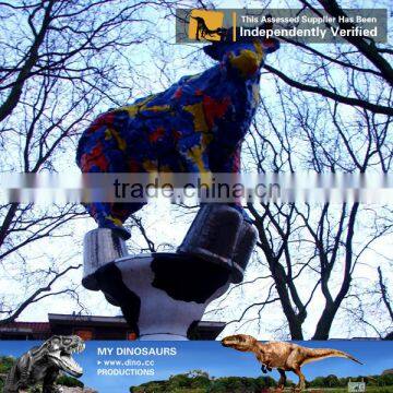 My Dino-C035 Fiberglass Life Size Animal Model Cow photo-3