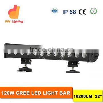 Slim Design 120W Amber White amber light bar Offroad 4x4 Wholesale led light bar