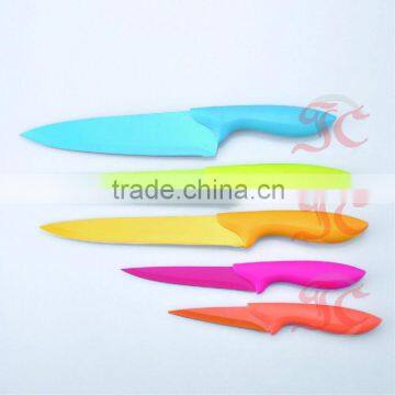 Hot Sell Antibacterial non-stick color kitchen knife