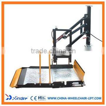 WL-T Rotating Electric Wheelchair Lift for Tourist Bus used for electric wheelchairs