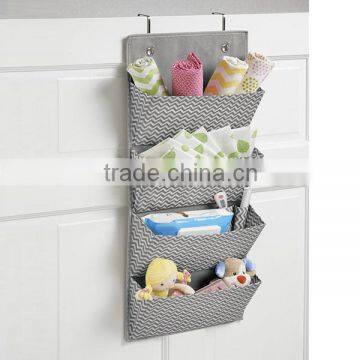 Office Furniture Wall Mounted Fabric Hanging Organizer Magazine Rack
