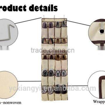 Non Woven Door Hanging Shoe Organizer With 24 Pockets Selling Vell in USA photo-2