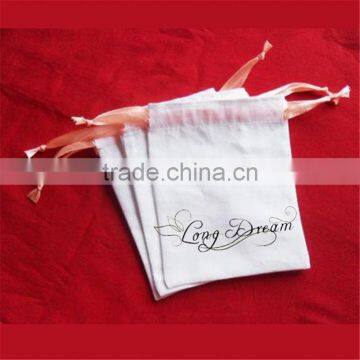 New Water Washing 100% Cotton Muslin Pouch photo-4
