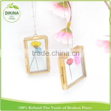 ~MINI Brass Love Art Glass Wedding Gift Letters , Anniversary Presents for Wife , Decoupage Wall Hanging Frame Shadow Box photo-2