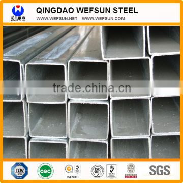 10x10mm Top quality galvanized square steel pipe