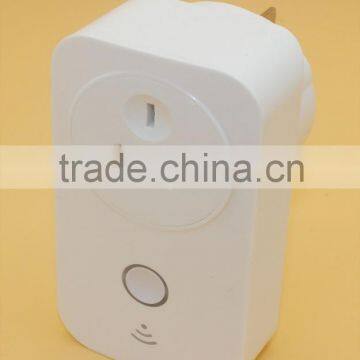 2015 New Smart Home White Color Smart Wifi Socket