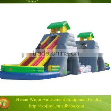 cheap giant inflatable water slide for adult on sale/adult size jumping castle inflatable water slide/commercial water slide