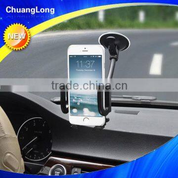 One Hand Release Convenient Factory Price Gooseneck Best Car Mobile Phone Holder