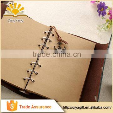 Vintage String Bound Leather Notebook Mini PU Diary 2017 photo-3