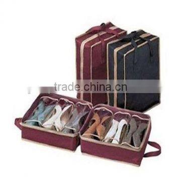 Non-woven Fabrics Tote Travel Organizer Storage Shoe Bag