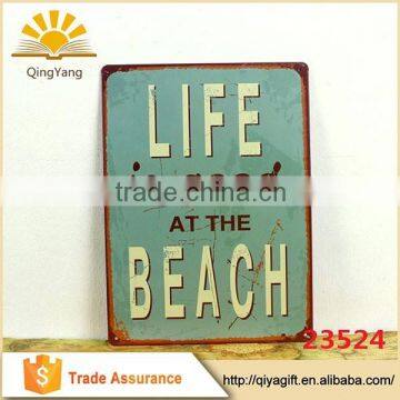 hot selling high quality Custom metal sign / tin signs