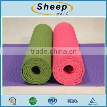 Colorful Eco Friendly Fitness Exercise Comfort Custom Printed Yoga Mat Tpe photo-2