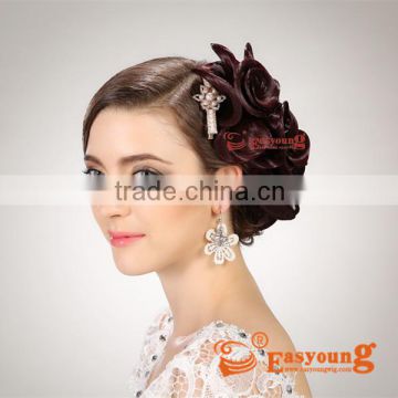 Bride Wedding hair products, synthetic beauty salon hair accessories