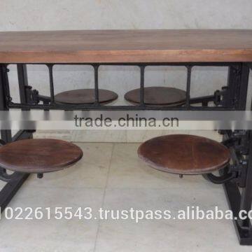 Industrial Cafeteria table , Industrial furniture dining Table