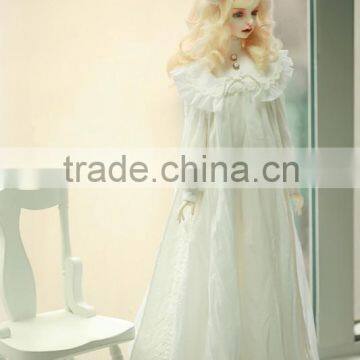 Heat Resistant Medium Blonde Curly 1/3 1/4 1/6 BJD Doll Wigs photo-2