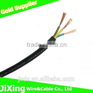 PVC insulated&sheathed flexible 3 x 1.5mm electrical cable