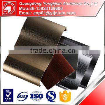 2015 Hot Sale Top Quality Aluminum Furniture Profile Windows and Door photo-6