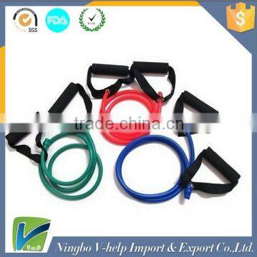 Latex Resistance Bands Set Resistance Tube Elastic Exercise Bands for Yoga Pilates