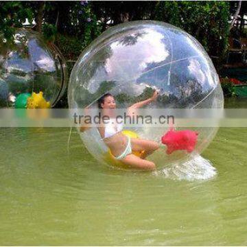 New inflatable water ball, walking ball on water, 2M diameter water game ball