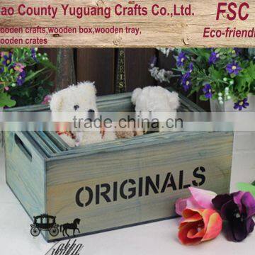 wood tray FSC wooden fruit tray wholesale