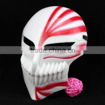 New ghost mask lighted Halloween bucket face mask ghost mask Halloween mask