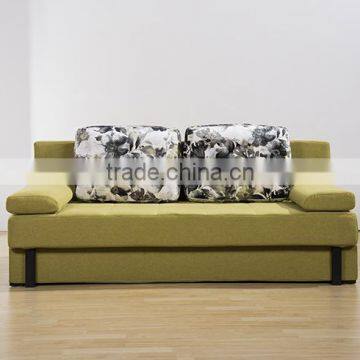 Home Furmiture confortable Fabric Sofa Cum Bed with storage