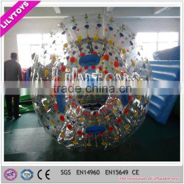 Cheap inflatable zorb ball for sale, body zorb ball for adult