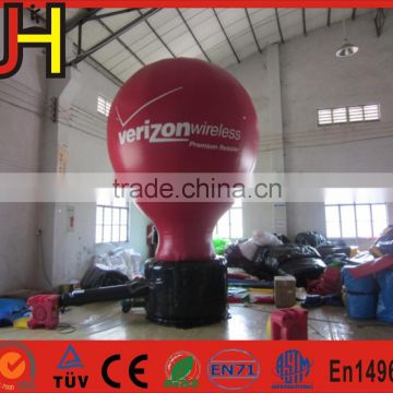 15ft inflatable model hot air balloon, inflatable advertising balloon rental