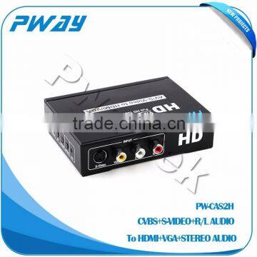 AV+S-VIDEO TO HDMI Converter PW-CAS2H