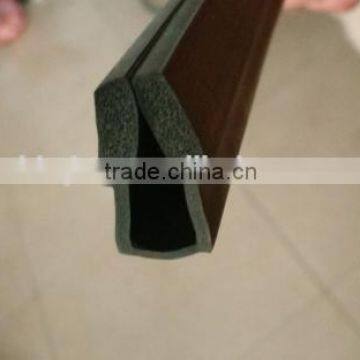 customized windproof&waterstop seals/u channel epdm strip weaving