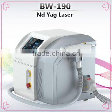 Pigmented Lesions Treatment BESTVIEW Portable Tattoo Removal Hori Naevus Removal Laser Machine/ND YAG Laser