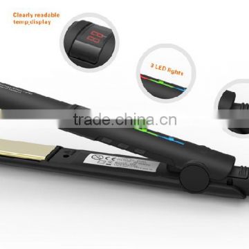 3 LED light Professional Hair straightener