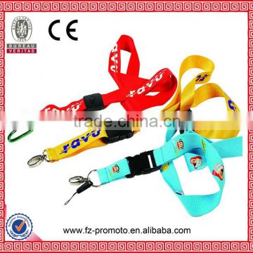 cheap lanyards / Promotional polyester lanyards