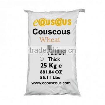 WholeSale Couscous Thick Grain. FDA Certification Couscous. Premium Couscous Thick Grain Bag 25 Kg. Thick Grain Bulk Couscous. photo-2