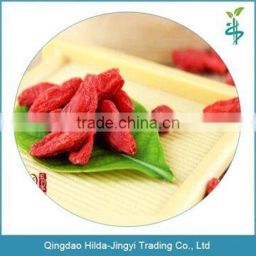 Organic dried ningxia goji berries with high quality