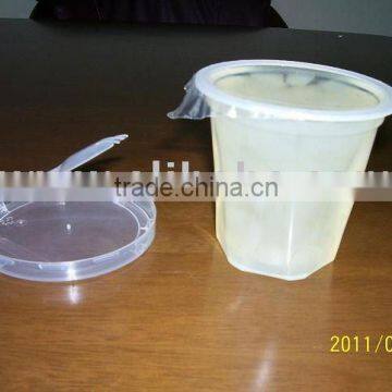 Canned Aloe Vera in plastic cup