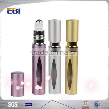 Aluminum cute roll on bottle for perfume