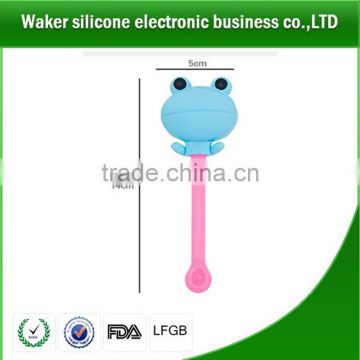 wholesale silicone gift frog shape tea strainer