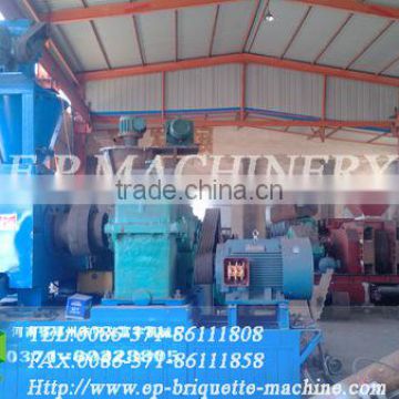 Mineral Powders Briquette Press Machine with Screw Feed