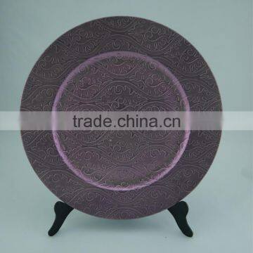 Cheap Plastic Plate Wedding Charger Plates photo-2