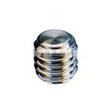 Hexagon socket set men earring with screw back