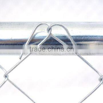 Large Outdoor Galvanized Chain Link Metal Dog Fence photo-3