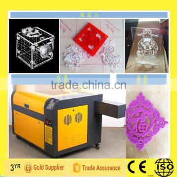 Small CO2 Wood Acrylic Craft Laser Engraving Machine with CE