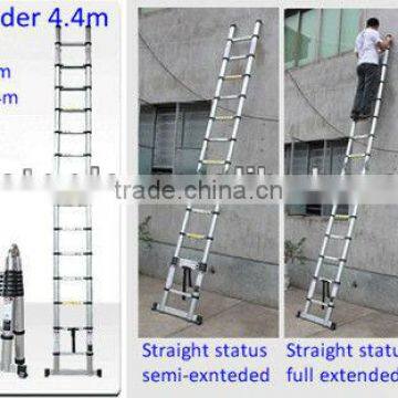 2x7 Steps 4.4m EN131 Extension Telescopic Aluminum Scaffold Ladder photo-5