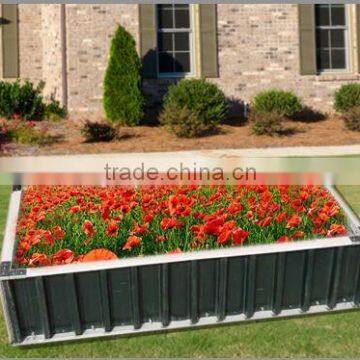 GALVANIZED STEEL RAISED GARDEN BED 65L*65W*30H cm photo-4