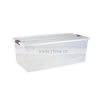 quart clear storage tote