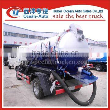 4000L Dongfengduolika Light Duty Sanitary Sewage Tanker Truck photo-3