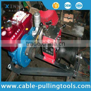 Winch Manufacturer 1 Tons cable winch diesel engine for Power Construction