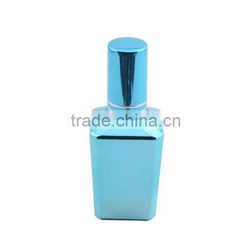 Unique Square Shaped 15ml Empty Mini Screw Top Refillable Perfume Spray Glass Bottle With Aluminum Atomizer photo-5