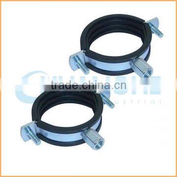 China Manufacture Best Quality Automobile Stainless Steel Rubber Hose Clamp photo-2